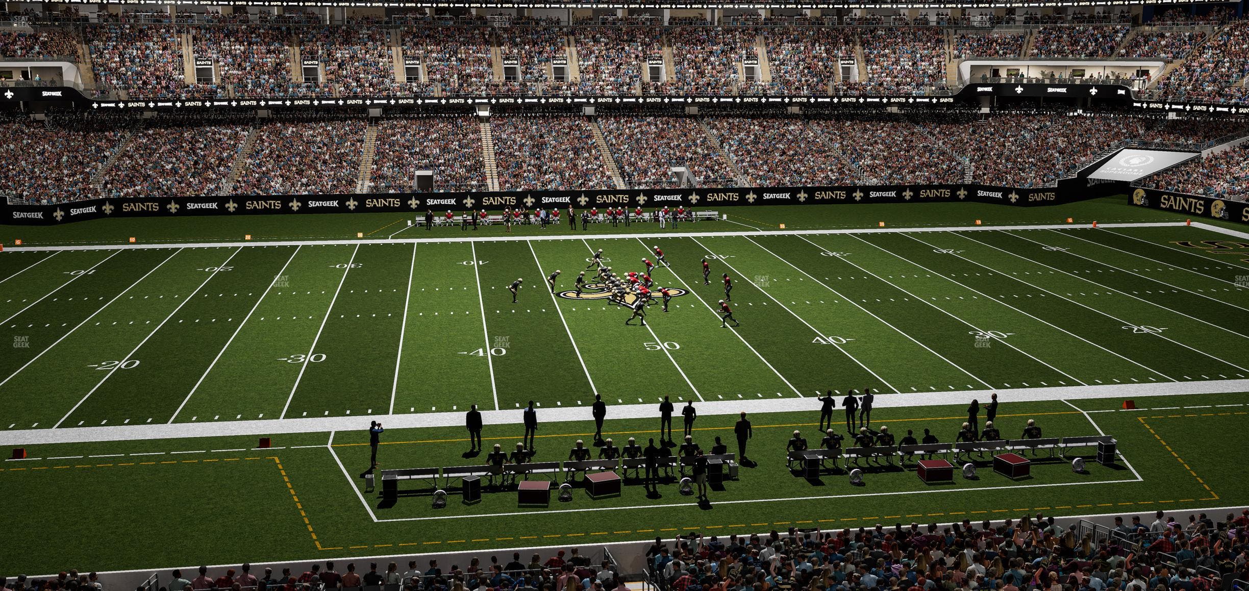 Caesars Superdome - Section 337 Seat View