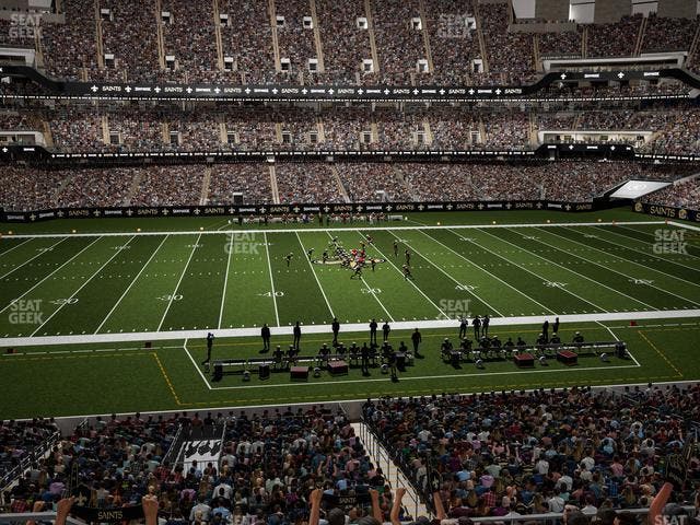 Caesars Superdome - Section 337 Seat View