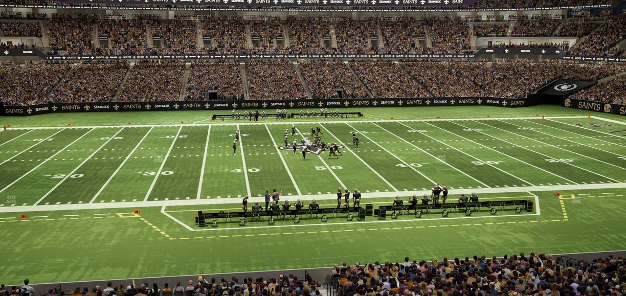 Caesars Superdome - Section 337 Seat View