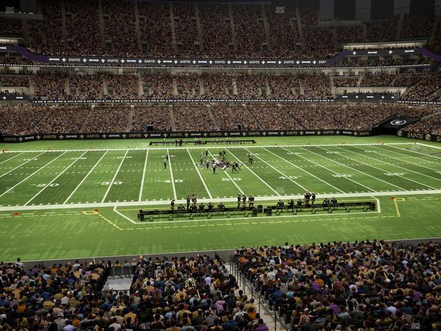 Caesars Superdome - Section 337 Seat View
