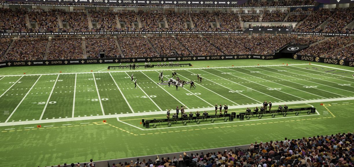 Caesars Superdome - Section 338 Seat View