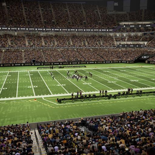 Caesars Superdome - Section 338 Seat View