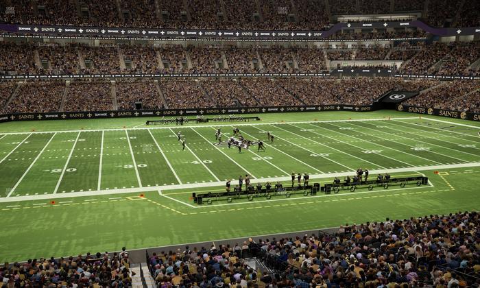 Caesars Superdome - Section 338 Seat View