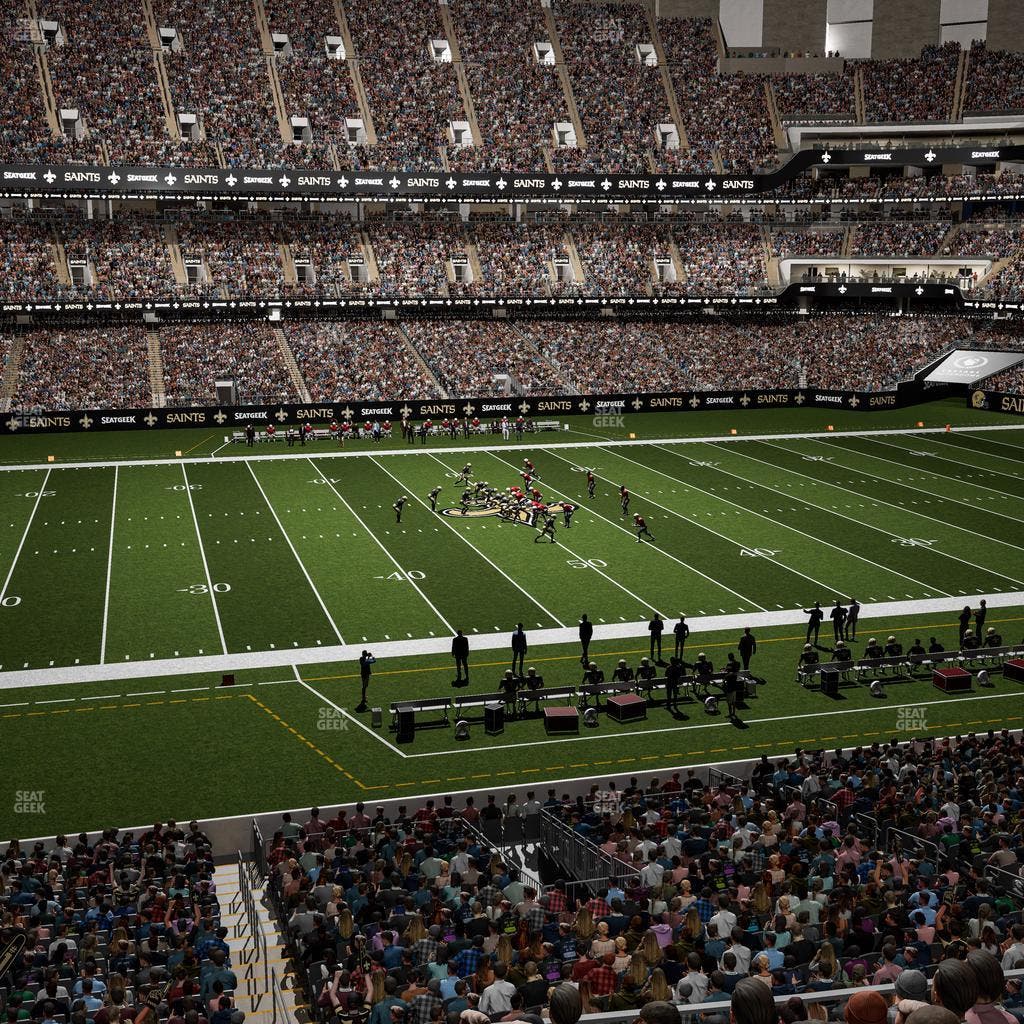 Caesars Superdome - Section 338 Seat View