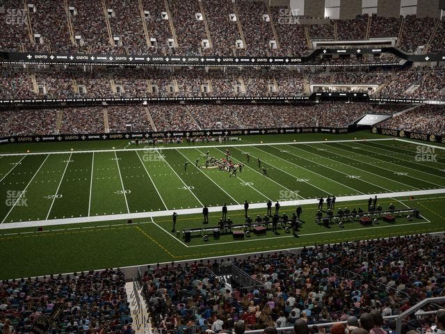 Caesars Superdome - Section 338 Seat View