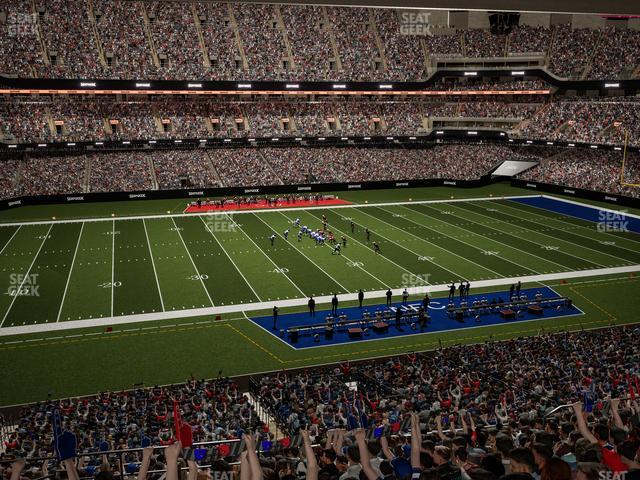 Caesars Superdome - Section 338 Seat View Caesars Superdome - Section 338 Seat View