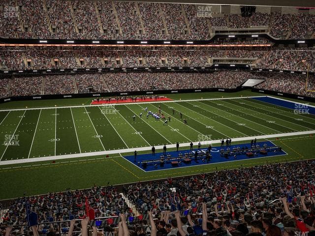 Caesars Superdome - Section 338 Seat View