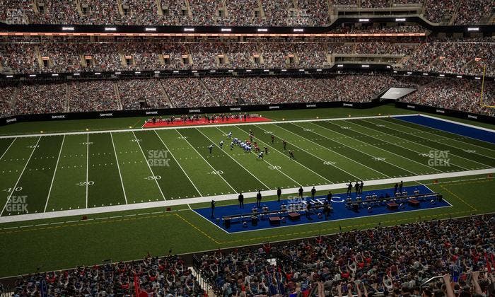 Caesars Superdome - Section 338 Seat View