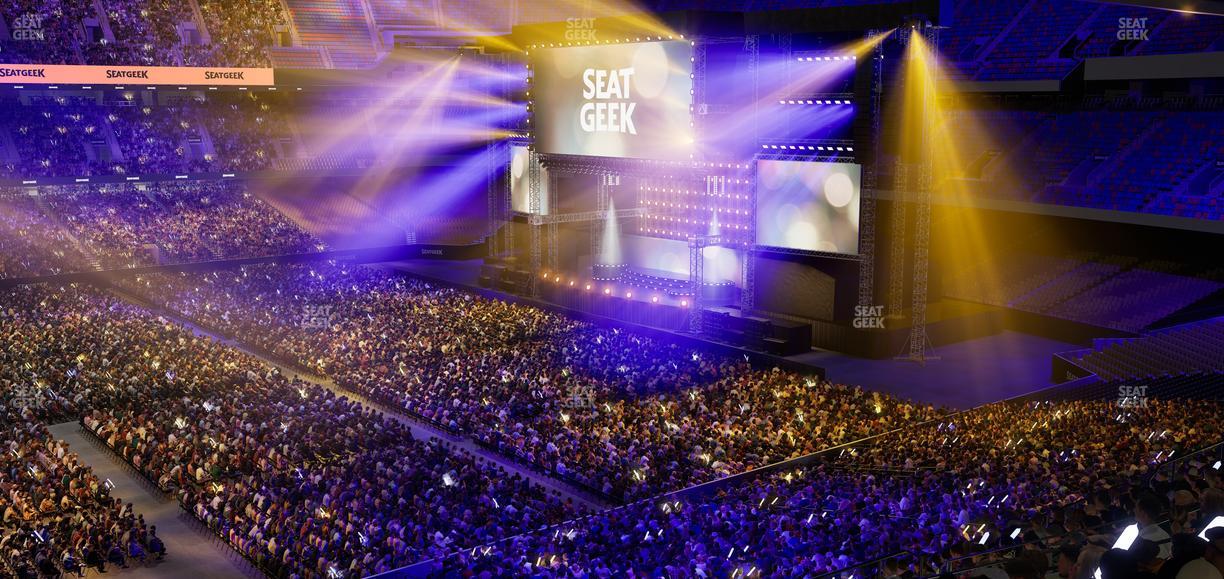 Caesars Superdome - Section 338 Seat View