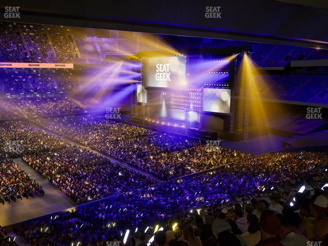 Caesars Superdome - Section 338 Seat View Caesars Superdome - Section 338 Seat View