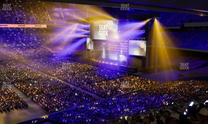 Caesars Superdome - Section 338 Seat View