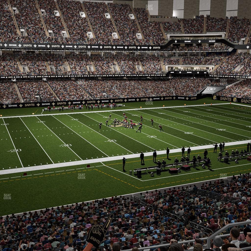 Caesars Superdome - Section 339 Seat View