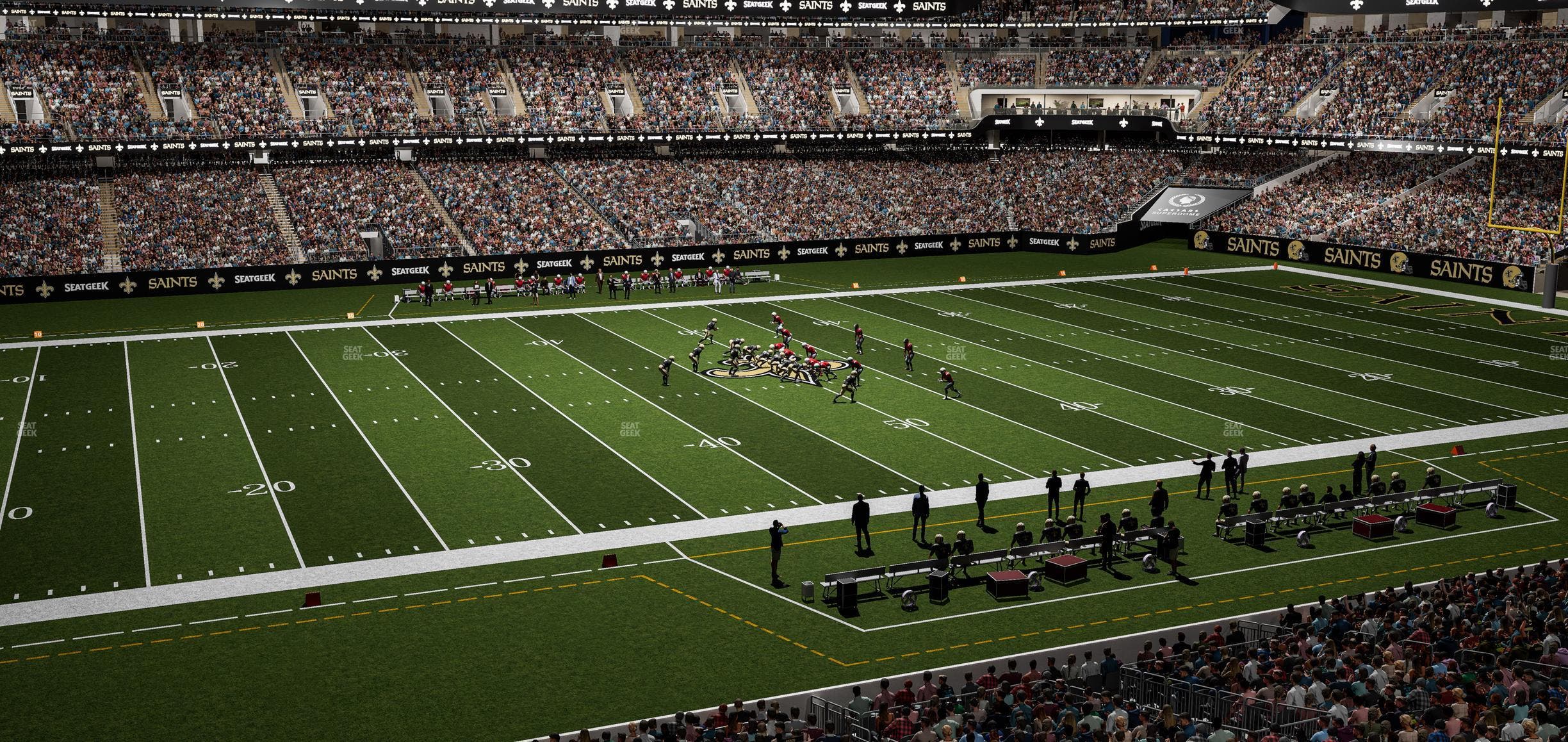 Caesars Superdome - Section 339 Seat View