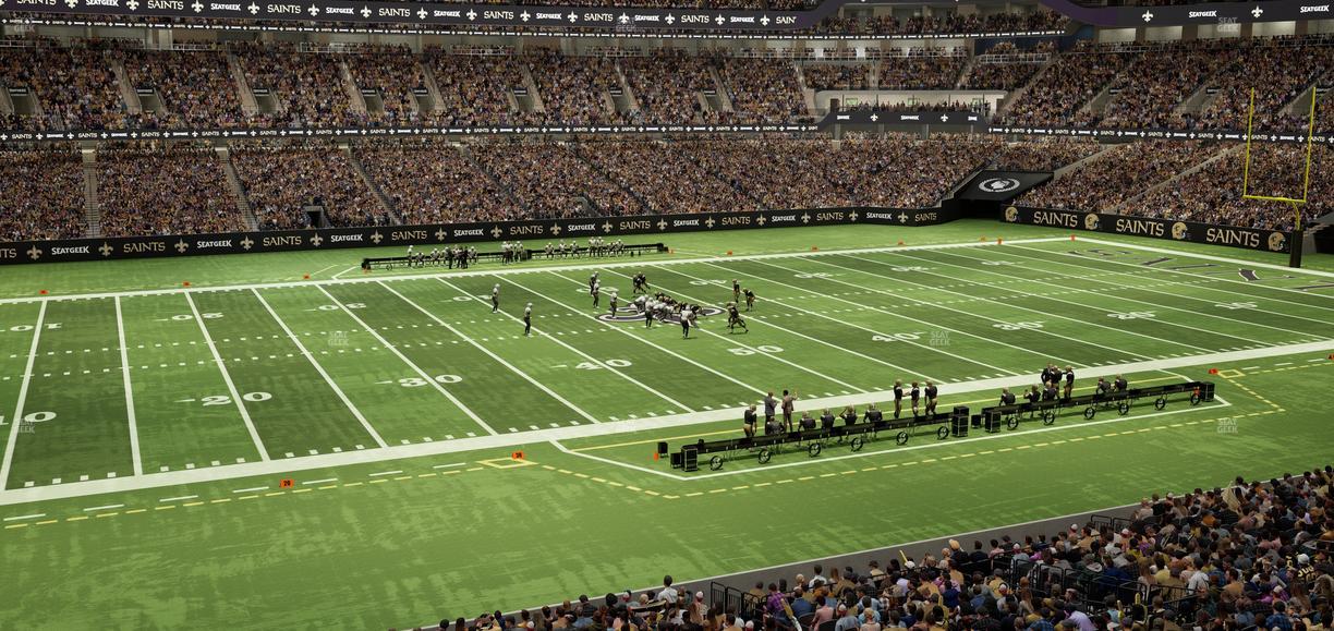 Caesars Superdome - Section 339 Seat View