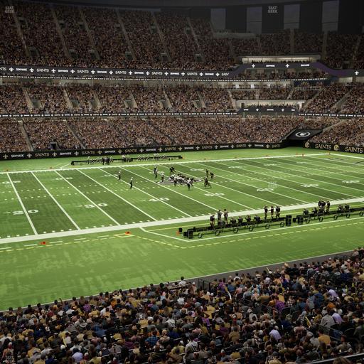 Caesars Superdome - Section 339 Seat View