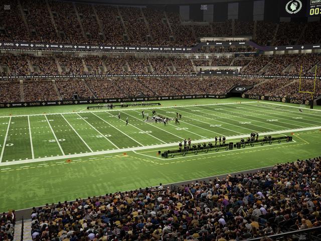 Caesars Superdome - Section 339 Seat View