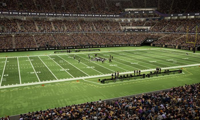 Caesars Superdome - Section 339 Seat View