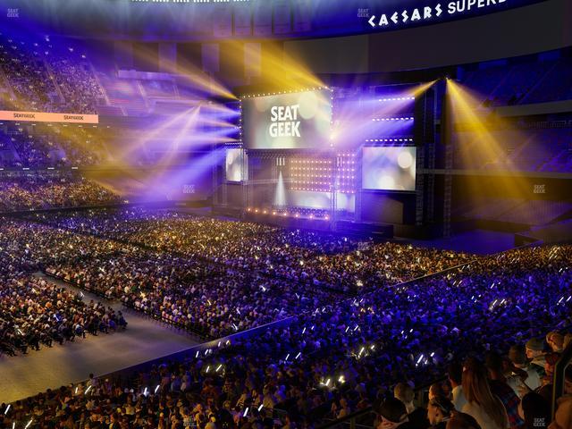 Caesars Superdome - Section 339 Seat View