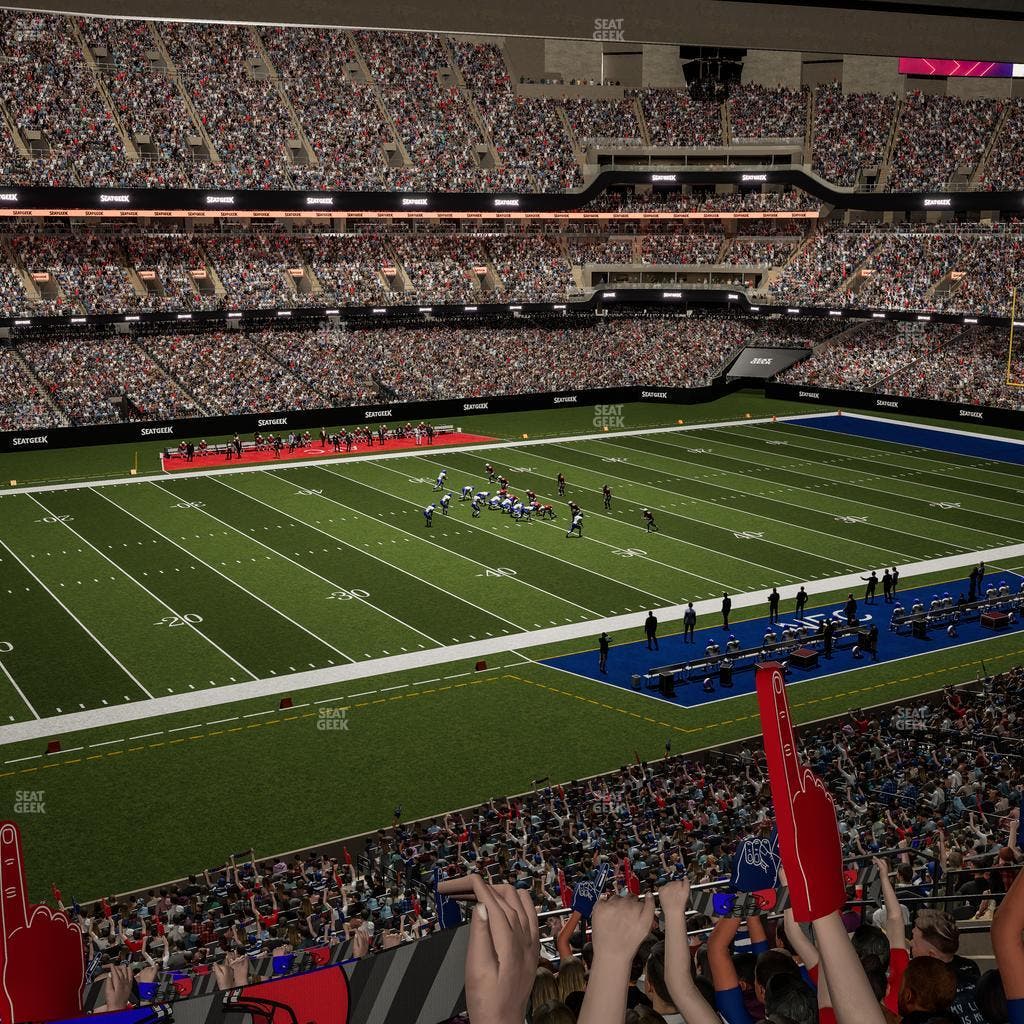 Caesars Superdome - Section 340 Seat View