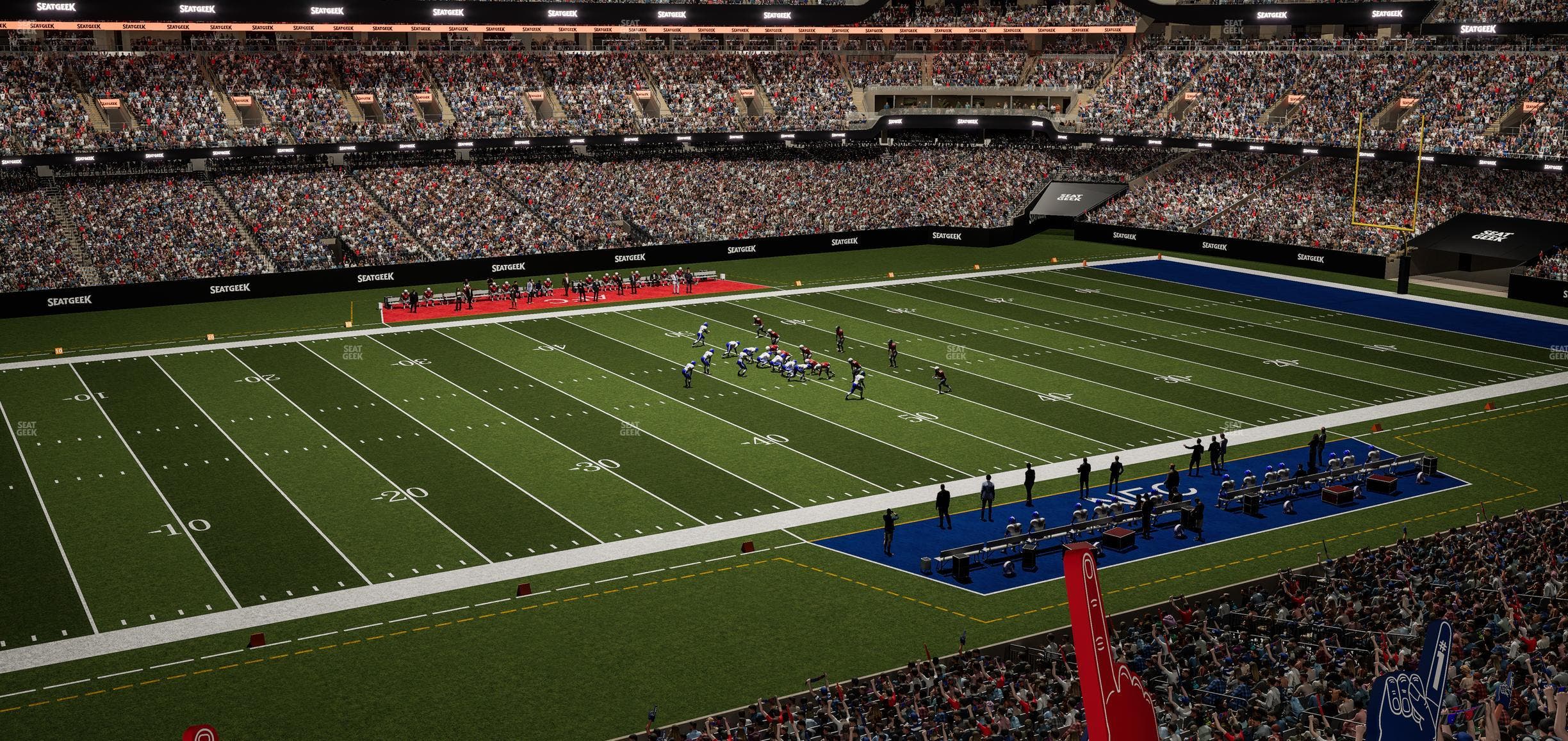 Caesars Superdome - Section 340 Seat View