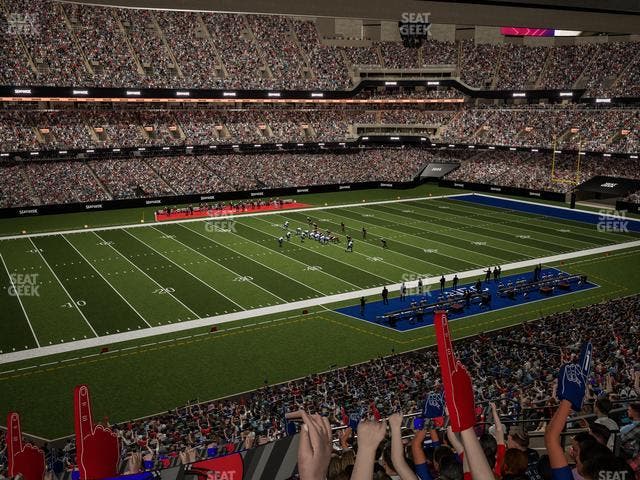 Caesars Superdome - Section 340 Seat View