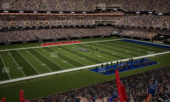 Caesars Superdome - Section 340 Seat View