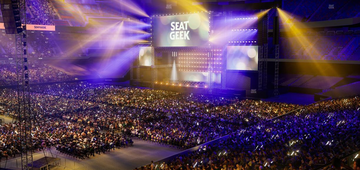 Caesars Superdome - Section 340 Seat View