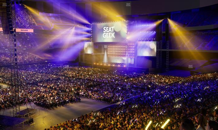 Caesars Superdome - Section 340 Seat View