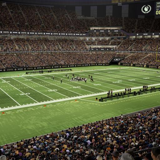 Caesars Superdome - Section 340 Seat View