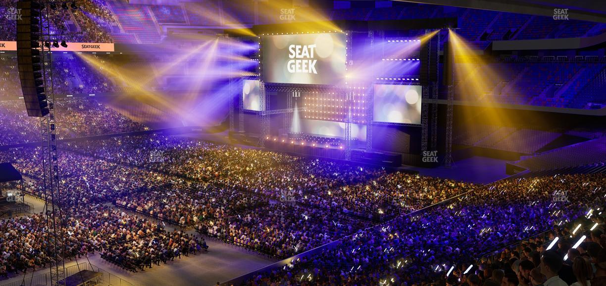 Caesars Superdome - Section 340 Seat View