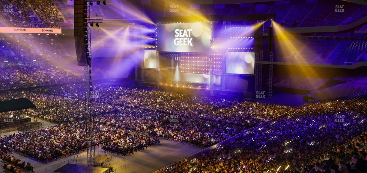 Caesars Superdome - Section 341 Seat View