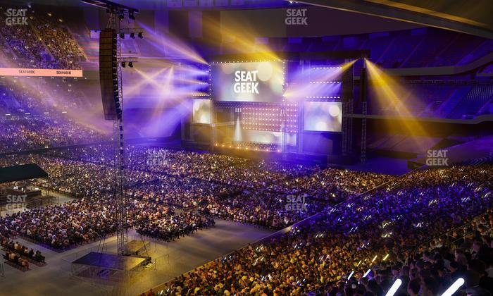 Caesars Superdome - Section 341 Seat View