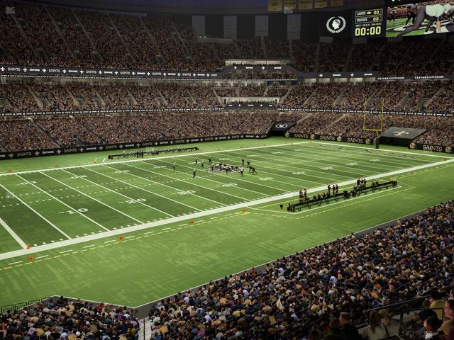 Caesars Superdome - Section 341 Seat View