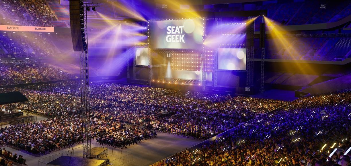 Caesars Superdome - Section 341 Seat View