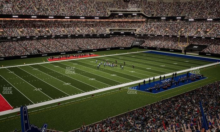 Caesars Superdome - Section 341 Seat View