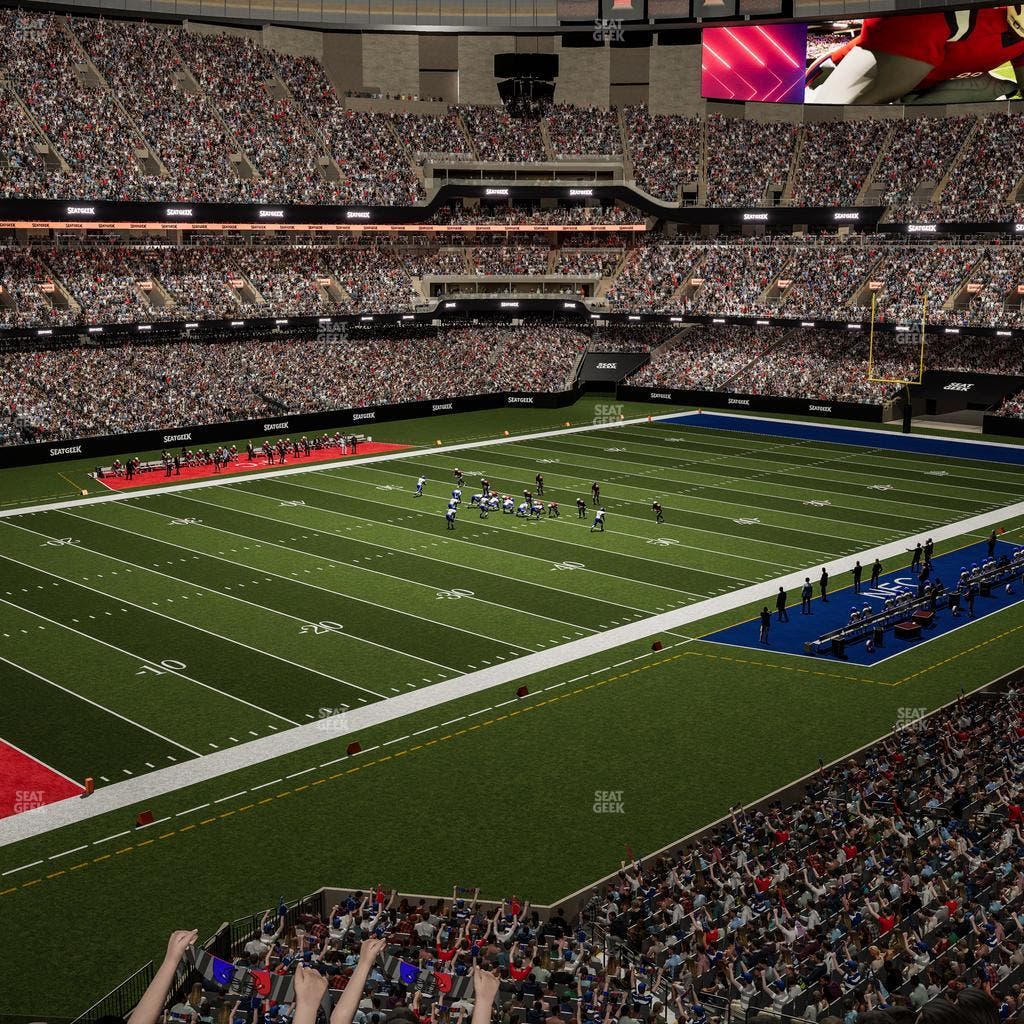 Caesars Superdome - Section 342 Seat View