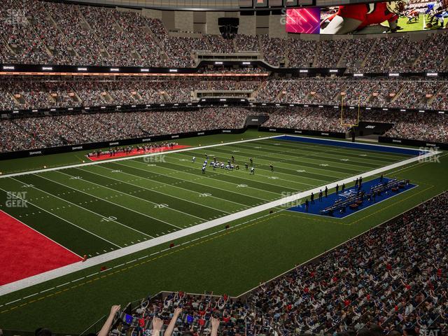 Caesars Superdome - Section 342 Seat View Caesars Superdome - Section 342 Seat View