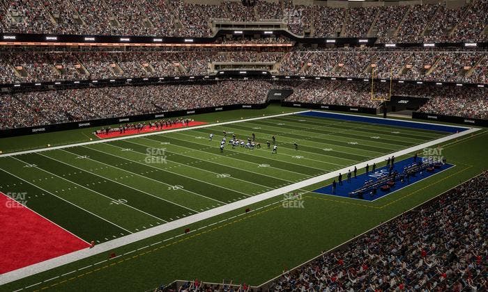 Caesars Superdome - Section 342 Seat View