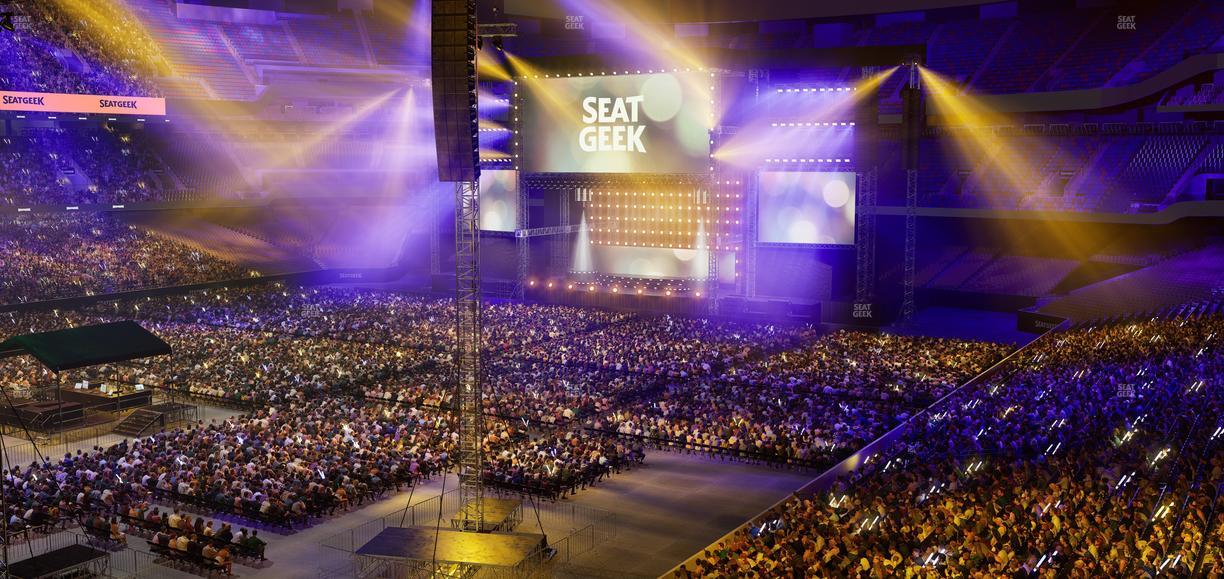 Caesars Superdome - Section 342 Seat View