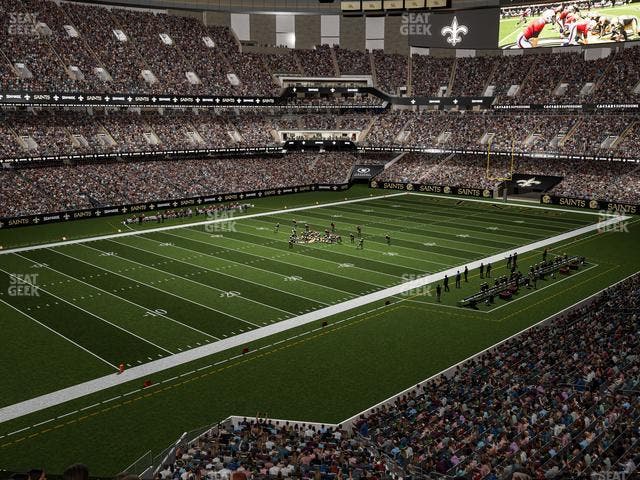 Caesars Superdome - Section 342 Seat View