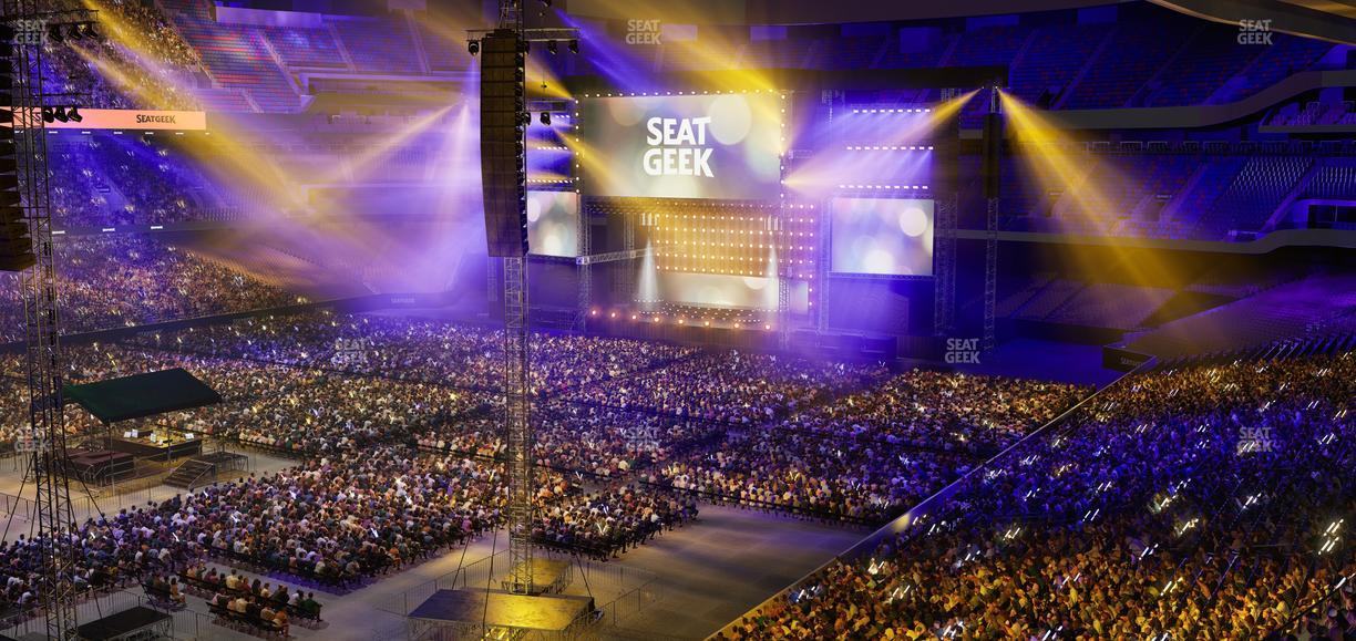 Caesars Superdome - Section 342 Seat View