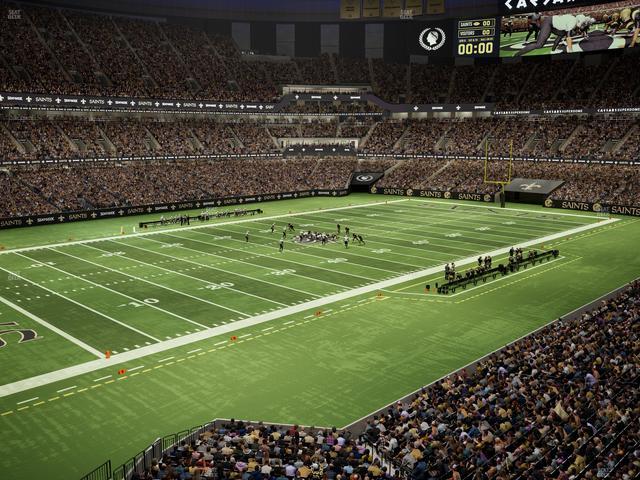 Caesars Superdome - Section 342 Seat View