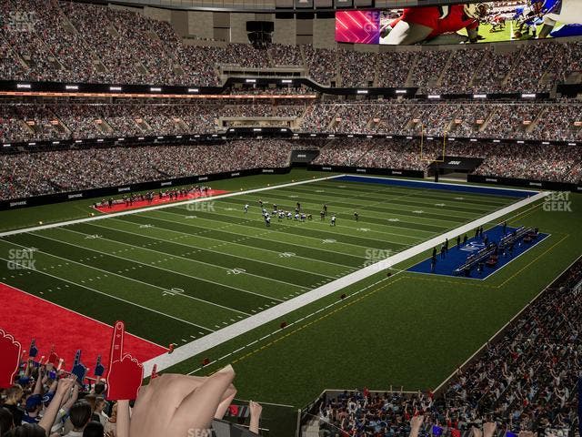 Caesars Superdome - Section 343 Seat View