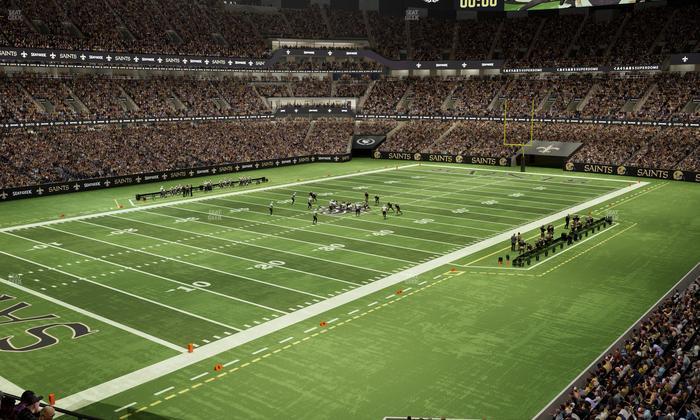 Caesars Superdome - Section 343 Seat View