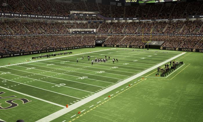 Caesars Superdome - Section 344 C Seat View