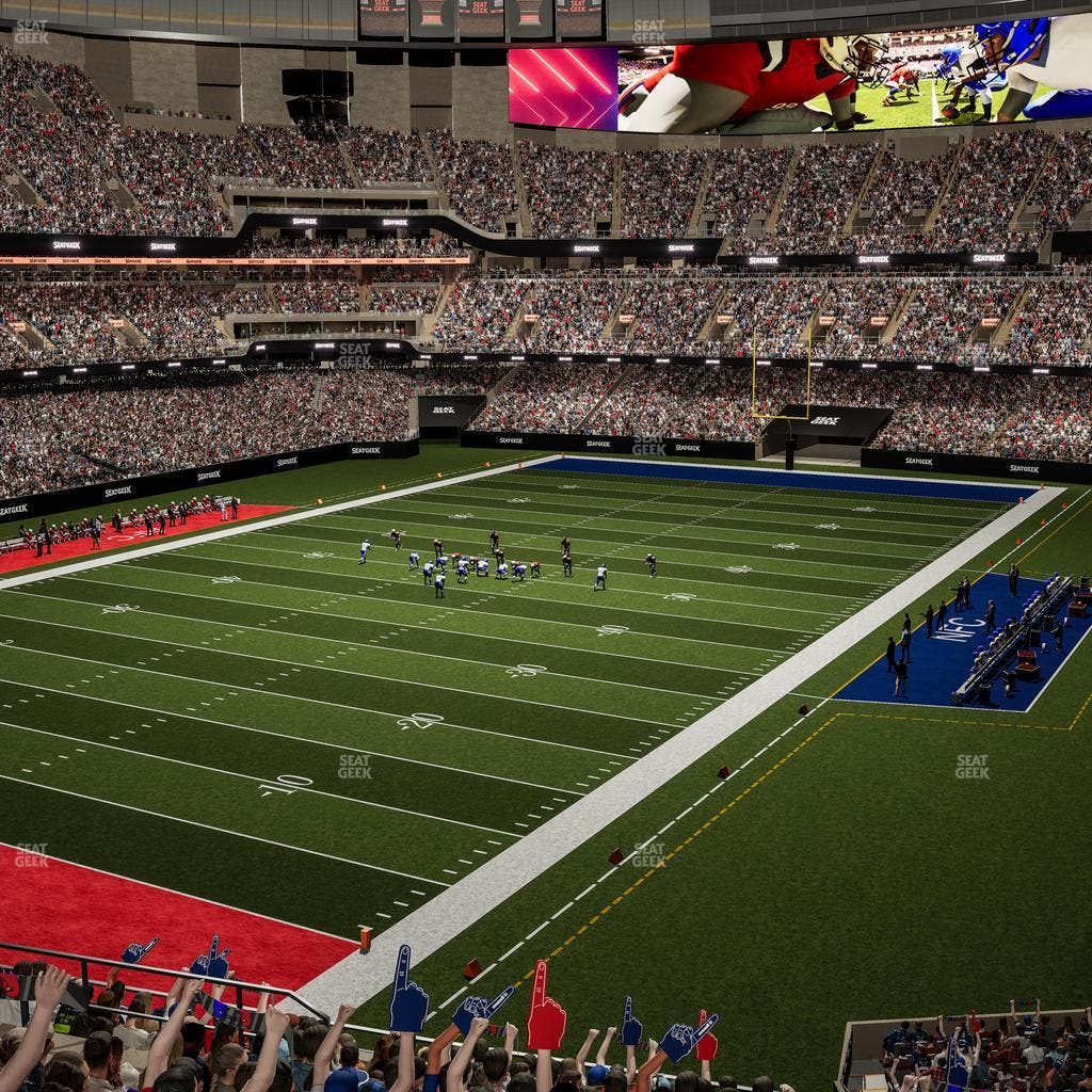 Caesars Superdome - Section 344 C Seat View