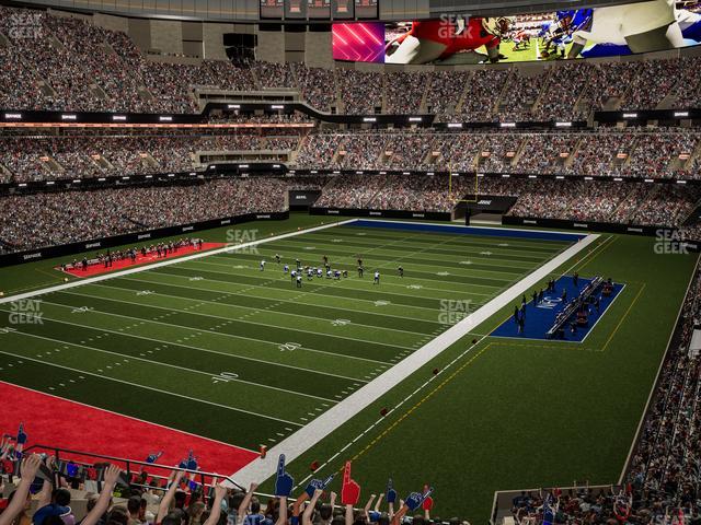 Caesars Superdome - Section 344 C Seat View Caesars Superdome - Section 344 C Seat View