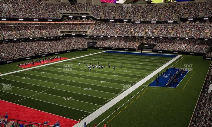 Caesars Superdome - Section 344 C Seat View