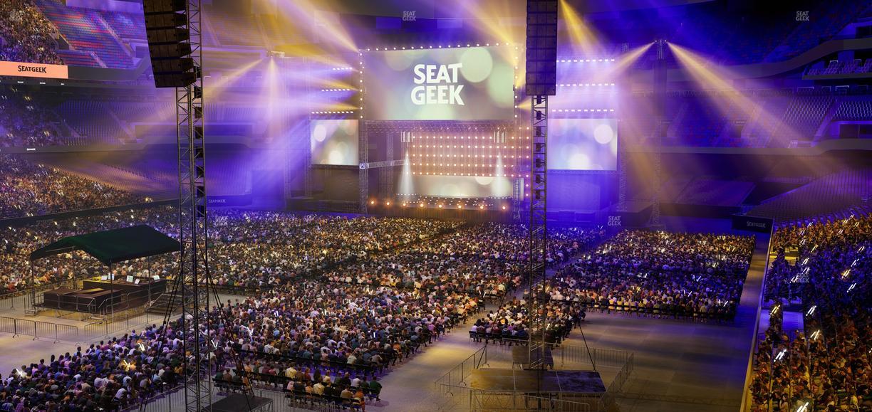 Caesars Superdome - Section 344 C Seat View