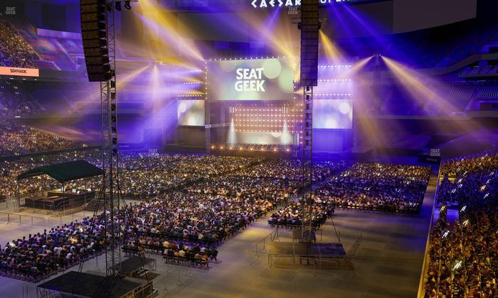 Caesars Superdome - Section 344 C Seat View